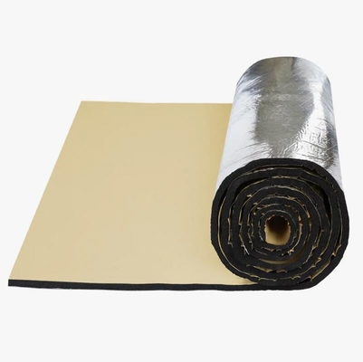 Klasse B1 Brandbestendige, flexibele thermische isolatieschuim 96-97% Reflectieve platen of rollen