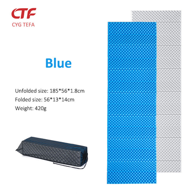 XPE IXPE Foam Backpacking Sleeping Pad Draagbaar Waterdicht Vochtdicht Zachte voor wandelen Outdoor Camping Picnic
