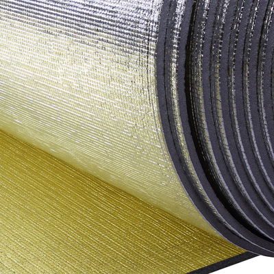 XPE dubbel aluminium gesloten cel polyethyleen schuim onder het dak polyethyleen dak isolatiemateriaal