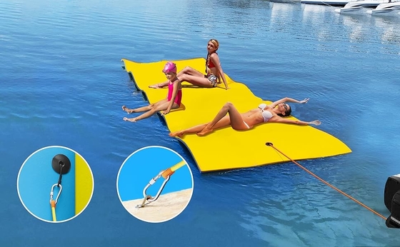 OEM Duurzaamheid XPE Foam Outdoor Water Pad Eye Catching Kleur voor Waterpark zwembad