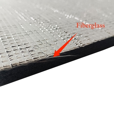 Glasvezel Aluminiumfolie XPE Foam Flame Retardant Zelfklevend HVAC Isolatie Foam 5-25mm Dikte