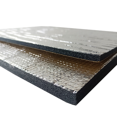 Glasvezel Aluminiumfolie XPE Foam Flame Retardant Zelfklevend HVAC Isolatie Foam 5-25mm Dikte