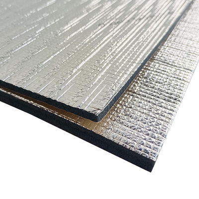 Glasvezel Aluminiumfolie XPE Foam Flame Retardant Zelfklevend HVAC Isolatie Foam 5-25mm Dikte