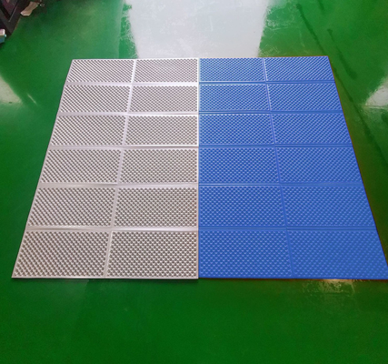 Waterdicht dubbel opvouwbaar slaapmatten Aluminium film gesloten cel schuim slaappad voor kamperen 2 persoon