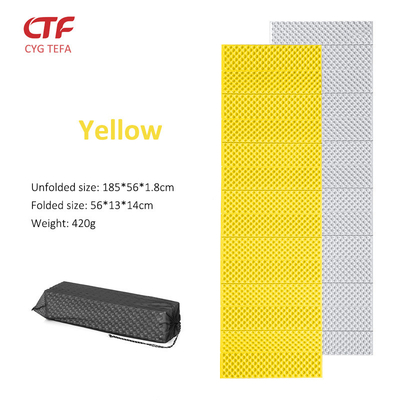 Blijf overal comfortabel lichtgewicht en duurzaam Aluminium film XPE IXPE Foam Sleeping Mat Camping Pad