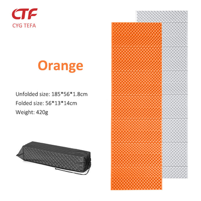 Blijf overal comfortabel lichtgewicht en duurzaam Aluminium film XPE IXPE Foam Sleeping Mat Camping Pad