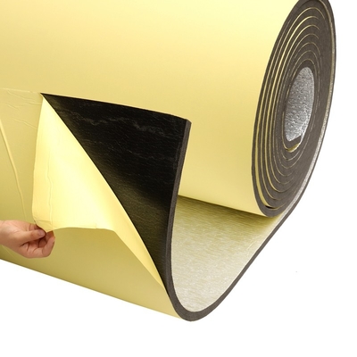 HVAC Duct Isolation Roll Polyethyleen Cross-linked Foam XLPE Rollen Met Aluminiumfolie En Kleefmiddel