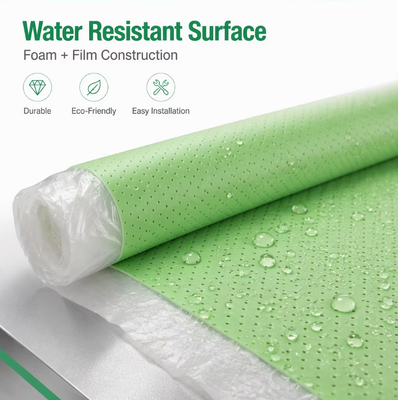IXPE Foam Floor Underlayment Klank-absorberend vochtbestendig kussen voor PVC SPC Vinyl vloer Ideaal voor appartementen Hotels en ziekenhuis renovatie