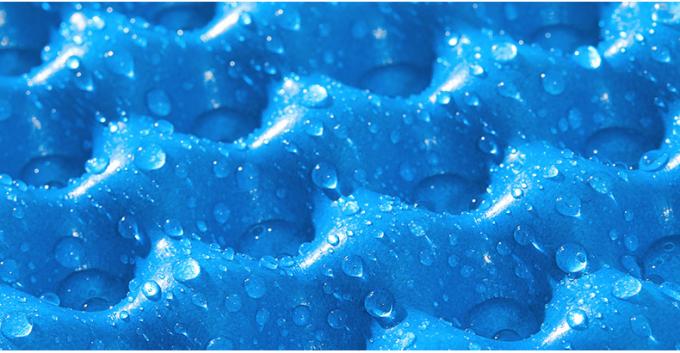 Groothandel Dubbelvouwbare slaapmatten Witte aluminium film gesloten cel IXPE XPE schuim slaappad voor waterdicht kamperen 2 personen 3