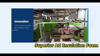 Bekijk: Cross Linked PE airconditioner-isolatieschuim Showcase met goede rebound-mogelijkheden